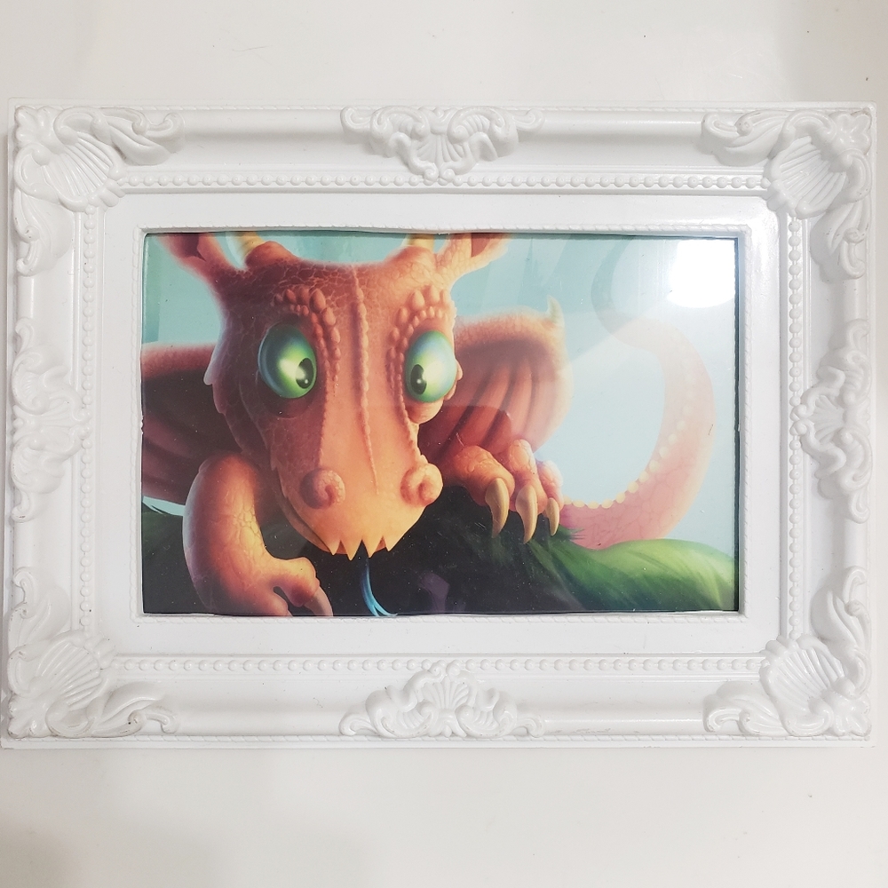 Dragon Framed Art print by Me